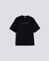 T-SHIRT GIROCOLLO IN JERSEY CON STAMPA-NERO-BLACK-NEGRO-SCHWARZ-NOIR